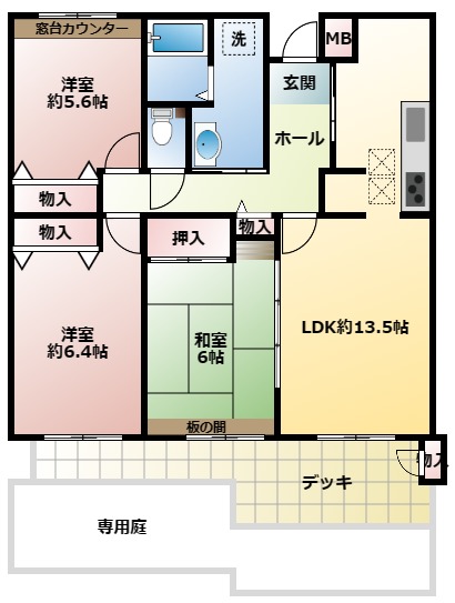 ラ・ヴェール和泉中央6号棟　中古マンションの写真
