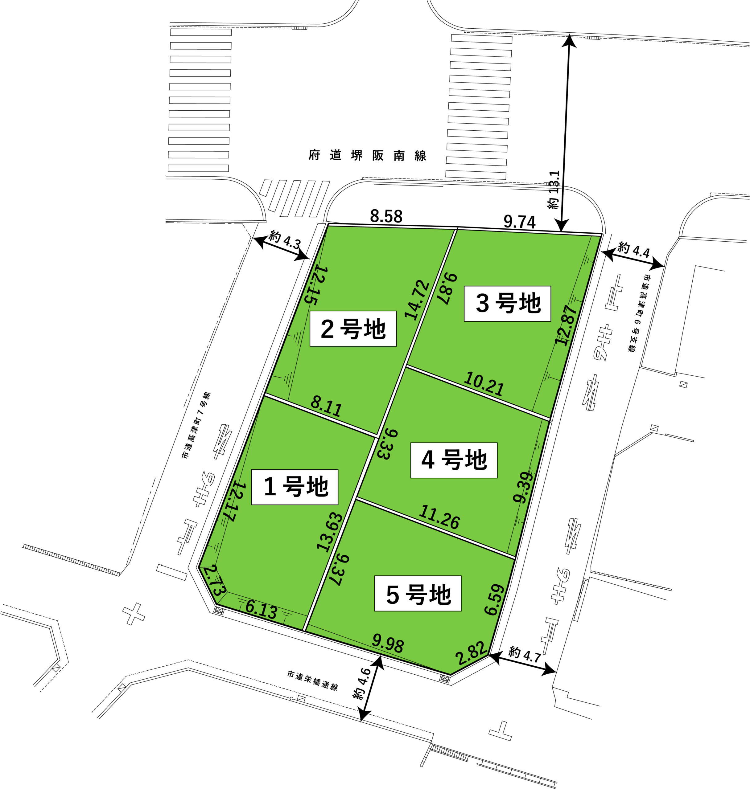セルファ泉大津高津町の写真